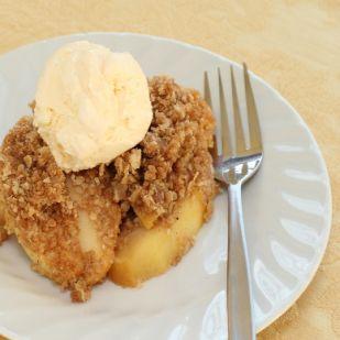 Apple & Pear Crisp*  -  Dessert
