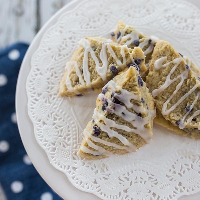 Blueberry Scone Dough*  -  Dessert