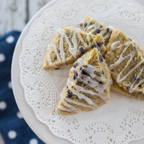 Blueberry Scone Dough*  -  Dessert