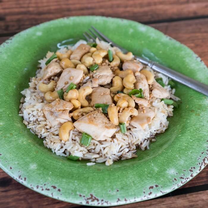 Cashew Chicken*  -  Chicken