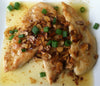 Chicken Almondine with French Green Beans  -  Chicken