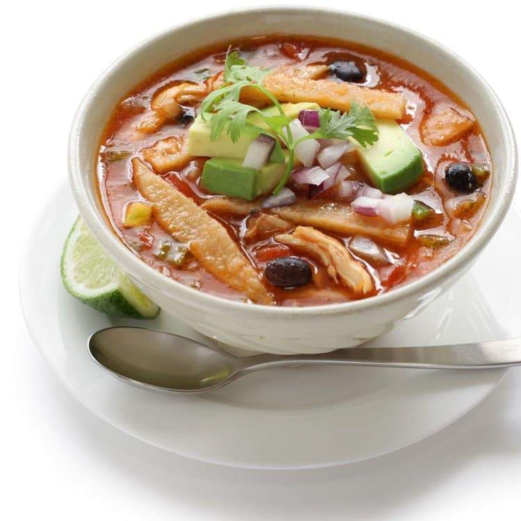 Chicken Tortilla Stew  -  Chicken