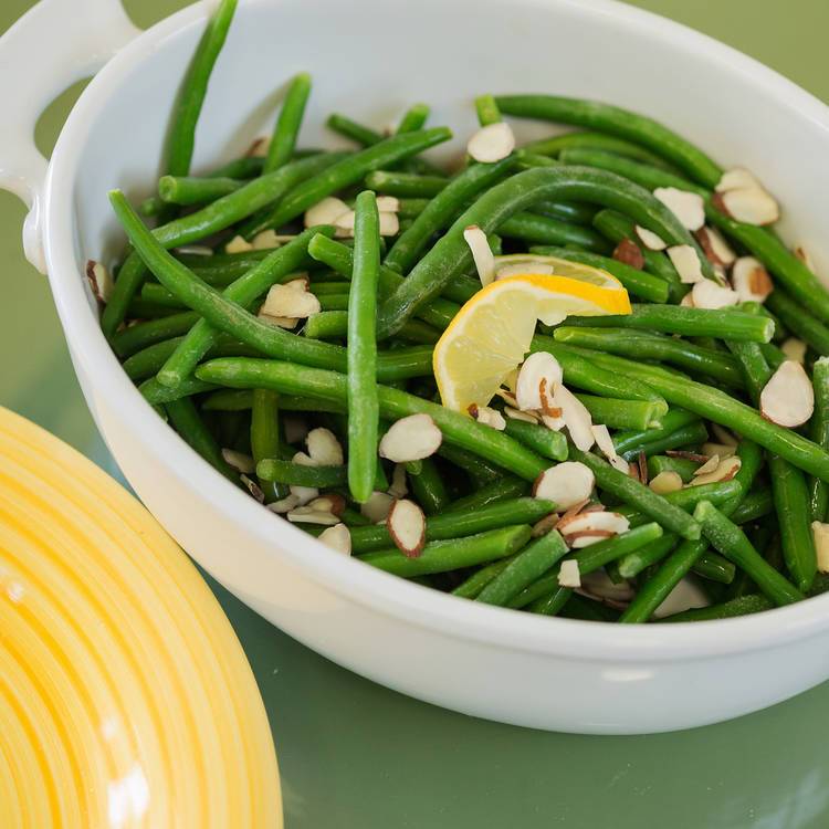 French Green Beans Almondine with Lemon Herb Butter*  -  Side