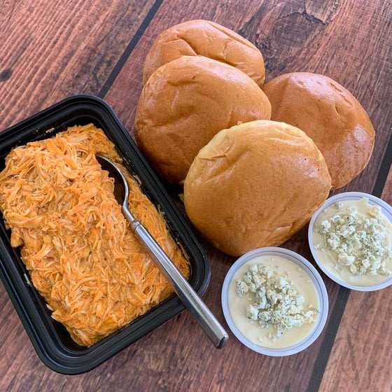 Fully Cooked Buffalo Chicken Sandwiches  -  Chicken