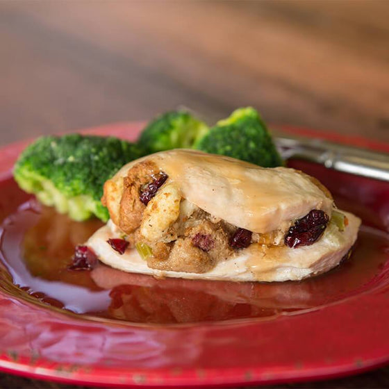 Holiday Stuffed Chicken with Marsala Wine Sauce*  -  Chicken