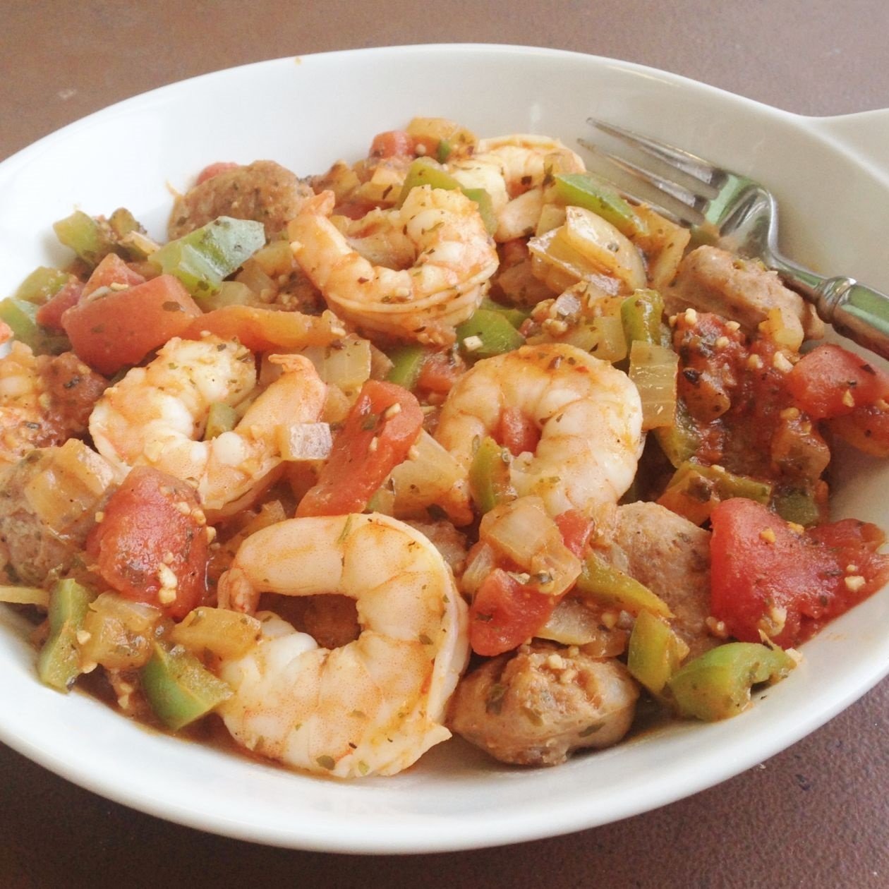 Jambalaya Bake  -  Seafood