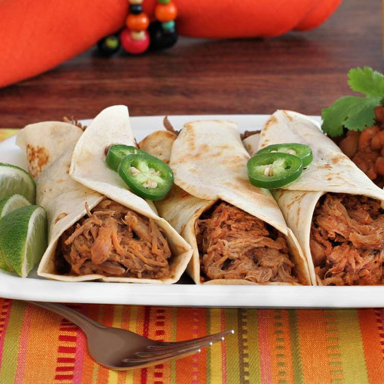 Mexican Shredded Pork (Carnitas) for Wraps (Slow Cooker or Pressure Cooker)*  -  Pork