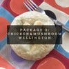 Package #3: Chicken & Mushroom Wellington Complete Dinner with Chocolate Strawberries for 2*  -  Chicken