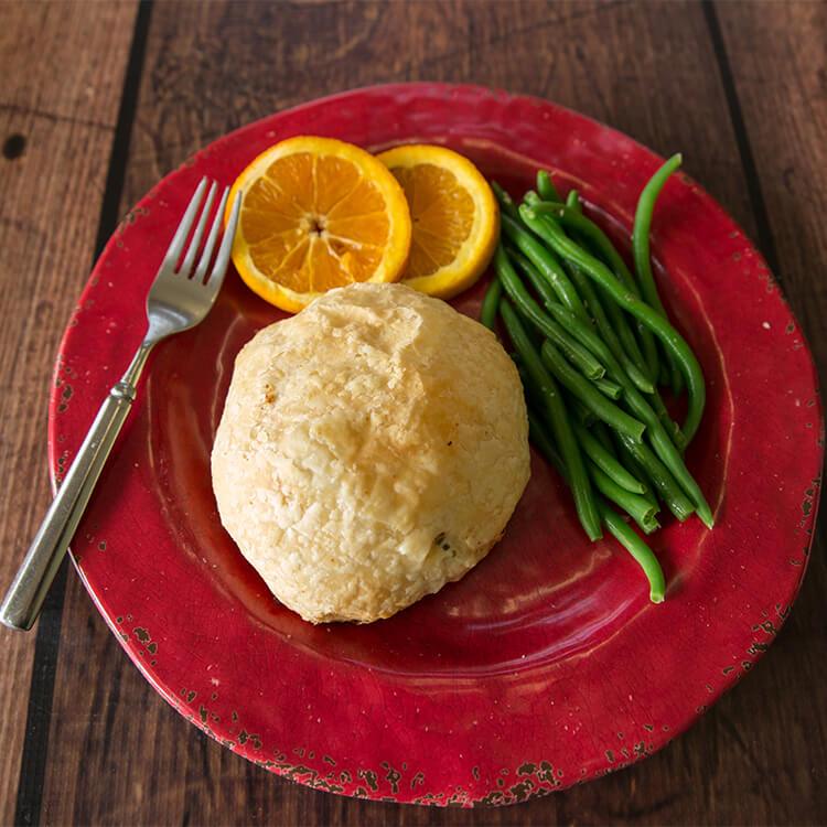 Package #3: Chicken & Mushroom Wellington Complete Dinner with Chocolate Strawberries for 2*  -  Chicken