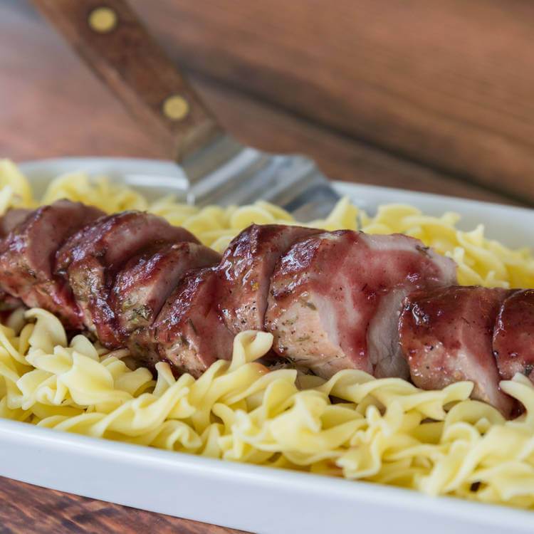 Raspberry Chipotle Pork Tenderloin*  -  Pork